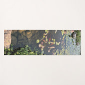 Kalmerende Zen Garden Koi Visvijver Yogamat (Voorkant (horizontaal))