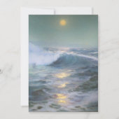 Kalmerende zonsondergang schilderij kaart (Voorkant)