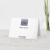 Kalmte - Boqueron Baai, Puerto Rico Kaart (Achterkant)