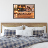Kalmte Canvas Afdruk (Insitu (Slaapkamer))
