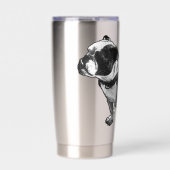 Kalmte Die Beweegt Geïsoleerde Drinkbeker (Voorkant)