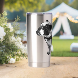 Kalmte Die Beweegt Geïsoleerde Drinkbeker