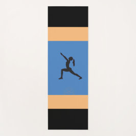 Kalmte en sereniteit. vrijlaten yogamat