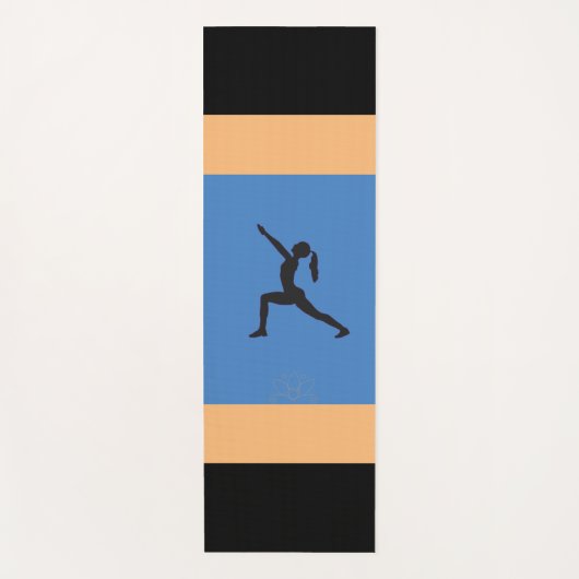 Kalmte en sereniteit. vrijlaten yogamat (Voorkant)