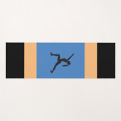 Kalmte en sereniteit. vrijlaten yogamat (Voorkant (horizontaal))