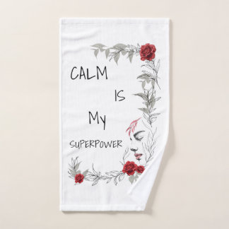 Kalmte Is Mijn Superkracht | Zelfvertrouwen & Vert Handdoek