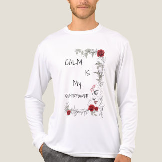 Kalmte Is Mijn Superkracht | Zelfvertrouwen & Vert Tri-Blend Shirt
