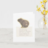 kalmte kaart (Gele Bloem)