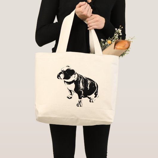 Kalmte Meenemen Grote Tote Bag (Voorkant (product))