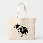 Kalmte Meenemen Grote Tote Bag (Voorkant)