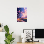 Kalmte op het Japanse platteland Poster (Thuiskantoor)