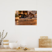 Kalmte Poster (Keuken)