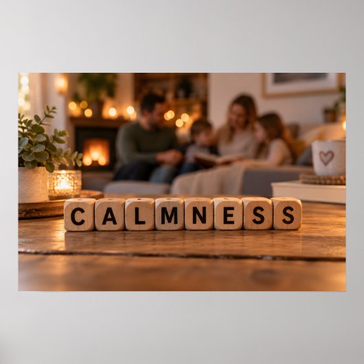 Kalmte Poster (Voorkant)