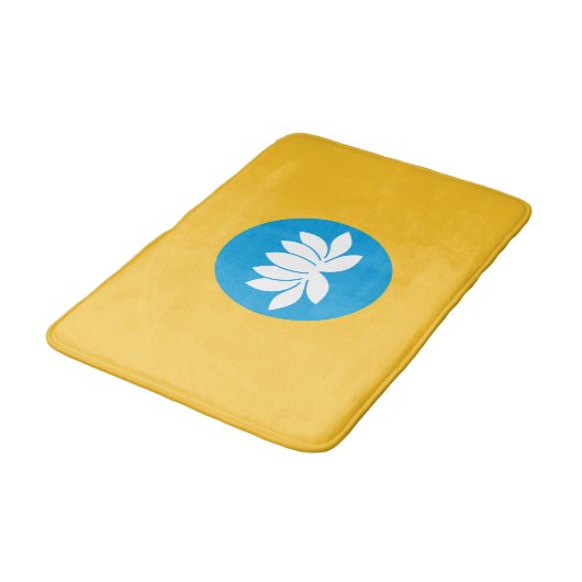 Kalmukse vlag badmat (Gekanteld)