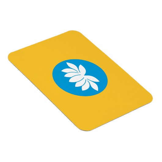 Kalmukse vlag magneet (Rechterzijde)