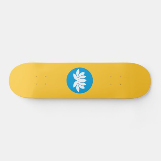 Kalmukse vlag persoonlijk skateboard (Horizontaal)
