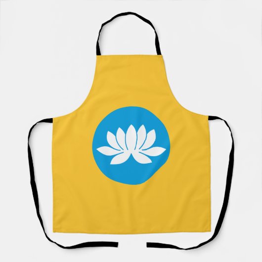 Kalmukse vlag schort (Voorkant)