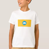 Kalmukse vlag t-shirt (Voorkant)