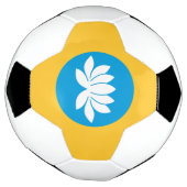 Kalmukse vlag voetbal (Gedraaid)