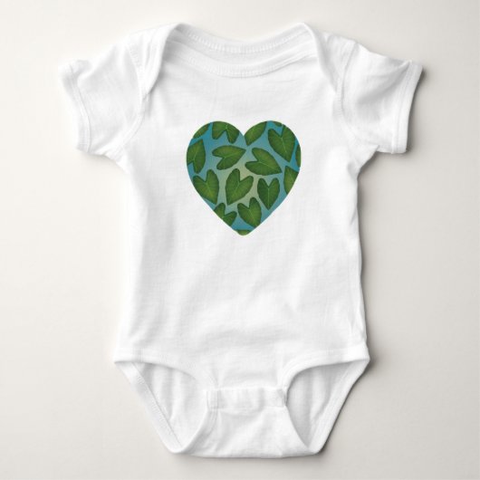 Kalo Heart Baby Outfit Romper (Voorkant)