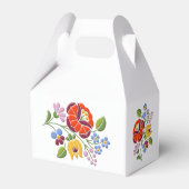 Kalocsa Embroidery - Hongaars Folk Art mof Bedankdoosjes (Achterkant)