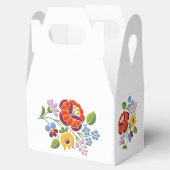 Kalocsa Embroidery - Hongaars Folk Art mof Bedankdoosjes (Geopend)