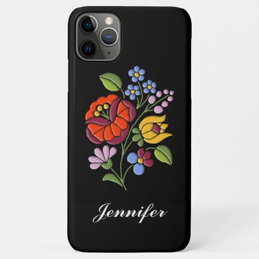 Kalocsa Embroidery - Hongaarse Folk Art Case-Mate iPhone Case (Achterkant)