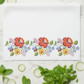 Kalocsa Embroidery Hungarian Folk Art Theedoek (Gevouwen)
