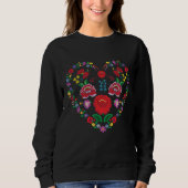 Kalocsa Embroidery Women's Basic Sweatshirt (Voorkant)