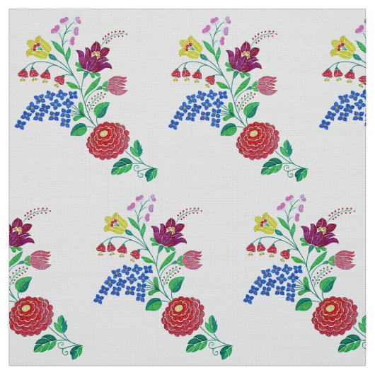 Kalocsa Flowers Stof (Swatch)