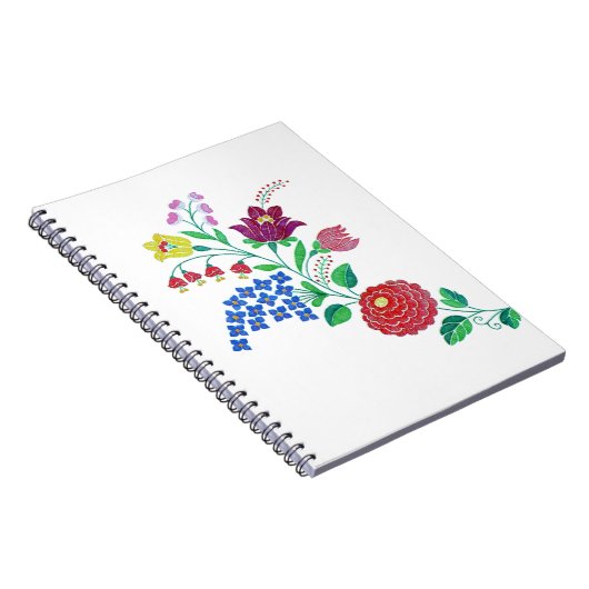 Kalocsai Bloemsteel Notitieboek (Rechterzijde)