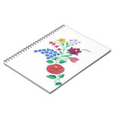 Kalocsai Bloemsteel Notitieboek (Linkerzijde)