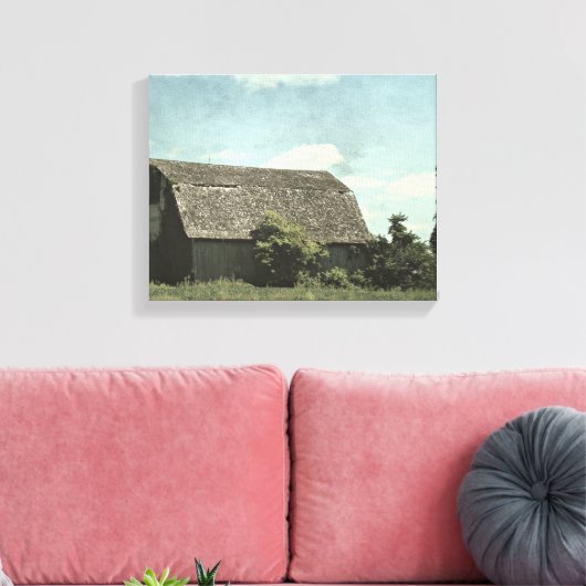 Kalona Barn Canvas Afdruk (Insitu (Woonkamer))