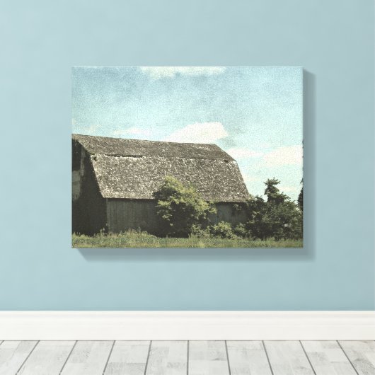 Kalona Barn Canvas Afdruk (Insitu (Houten vloer))