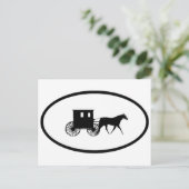 Kalona Kar Briefkaart (Staand voorkant)