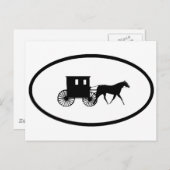 Kalona Kar Briefkaart (Voorkant / Achterkant)