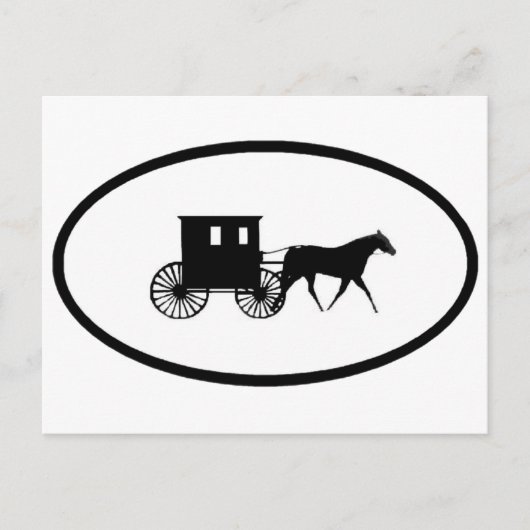 Kalona Kar Briefkaart (Voorkant)