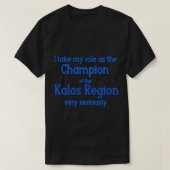 Kalos Champion T-shirt (Design voorkant)