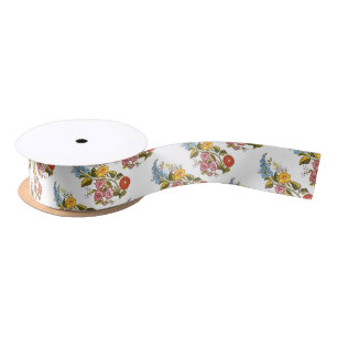 Kalosai bloemen satijnen lint