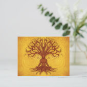 Kalpavriksha - Wishingboom Briefkaart (Staand voorkant)