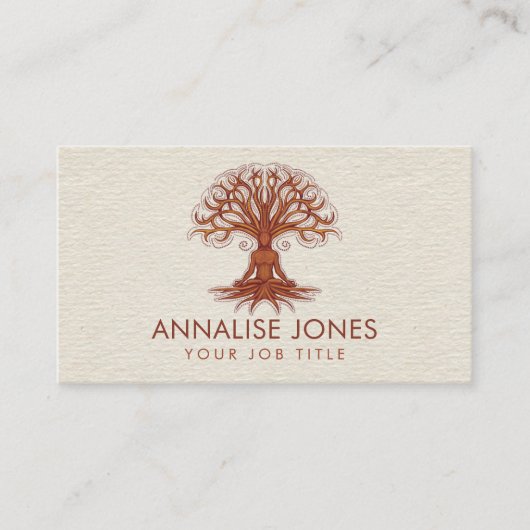 Kalpavriksha - Wishingboom Visitekaartje (Voorkant)