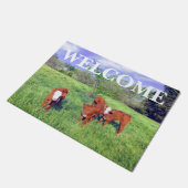 kalveren welkom mat (Schuin)