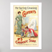  kalverts Carbolic No.5 Zeap Advertisation Poster (Voorkant)