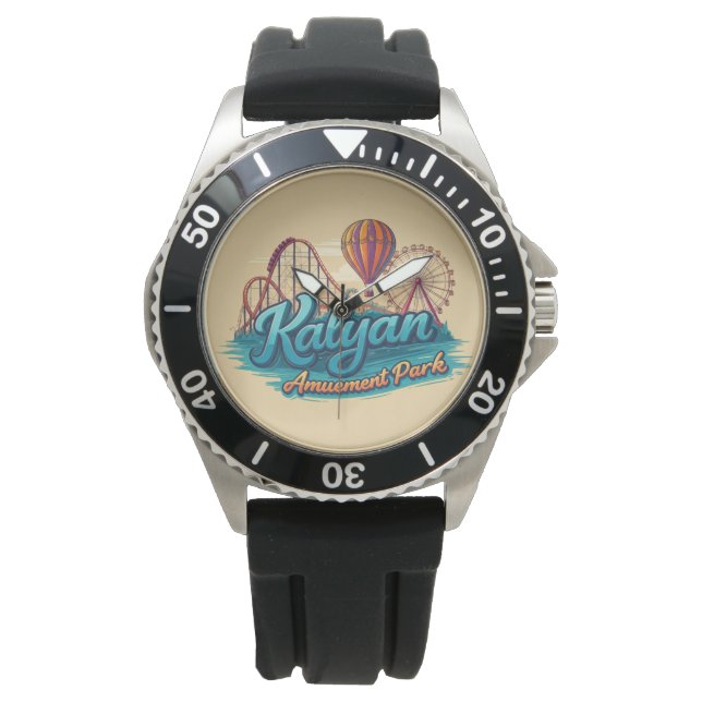 Kalyan Amusement Park: een golf van tijd Horloge (Voorkant)