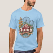 Kalyan Amusement Park Water-geïnspireerde Logo T-s T-shirt (Voorkant)