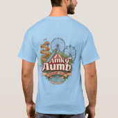 Kalyan Amusement Park Water-geïnspireerde Logo T-s T-shirt (Achterkant)