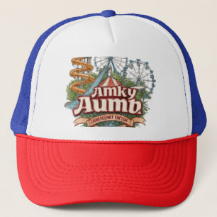 Kalyan Amusement Park Water Wave Trucker Hat Pet