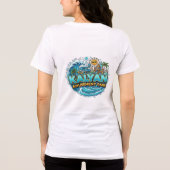 Kalyan Amusement Park Wave-Typography Logo T-shirt (Achterkant)
