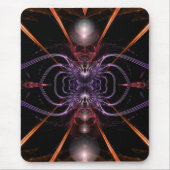 Kalyan: Fractal Art Mousepad Muismat (Voorkant)