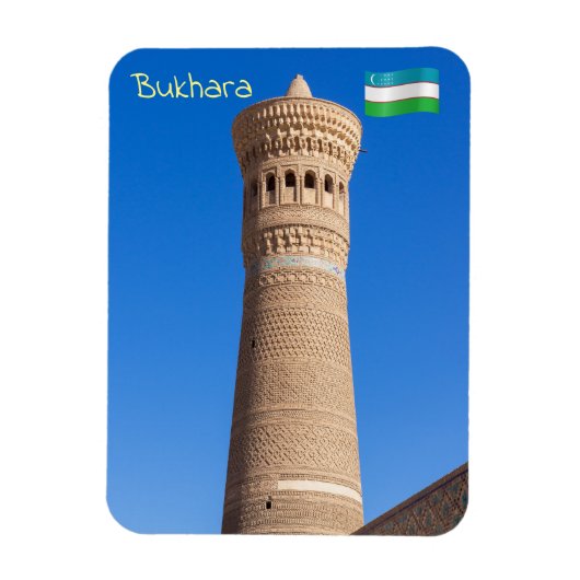 Kalyan minaret - Bukhara, Oezbekistan Magneet (Verticaal)